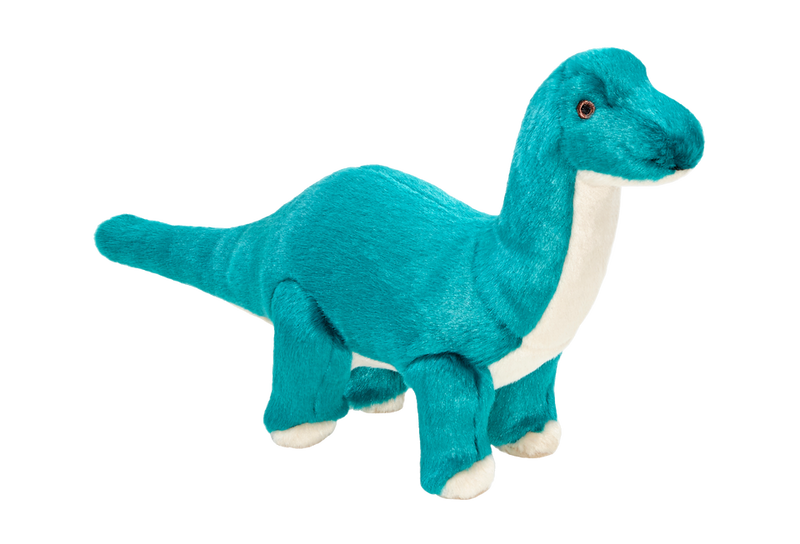Fluff & Tuff Ross Dinosaur- durable plush toy for dogs