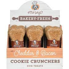 Etta Says Cookie Cruncher INDIVIDUAL Bones for Dogs - MADE IN USA