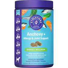 Evolutions Anchovy + Allergy & Joint Support (Overall Wellness) for Dogs