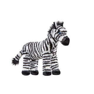 Fluff & Tuff Bobby Zebra  (Medium) Plush Dog Toy