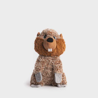 Fabdog Fluffy Beaver Dog Toy