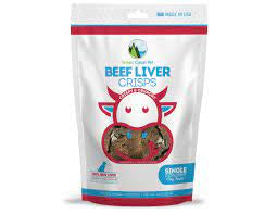 Green Coast Pet Beef Liver Crisps for dogs
