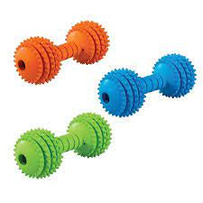 JW Pet Chompion Rubber Chew Bone Toy for Dogs