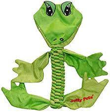Jolly Pet Flathead Alligator (Medium) Durable Dog Toy