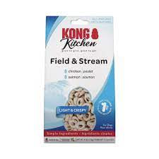 Kong Kitchen "Field & Stream" 4 oz. Chicken & Salmon Treats for Dogs