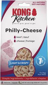 Kong Kitchen "Philly -Cheese" beef & cheese Treats for Dogs
