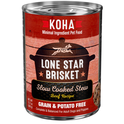 Lone Star Brisket Slow Cooked Stew Beef Recipe for Dogs
