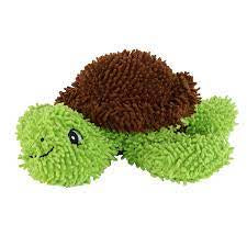Mighty Microfiber Ball Medium "Bruno" Turtle Green Durable Dog Toy