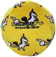 Mighty Balls Fleece Covered MEDIUM Durable Dog Toy