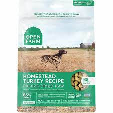 Open Farm Freeze-Dried Raw Homestead Turkey Morsels for Dogs