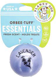 Orbee Tuff Essentials Fresh Scent Treat Dispensing Ball for Dogs - MADE IN USA