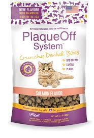 PlaqueOff System Crunchy Dental Bites for Cats