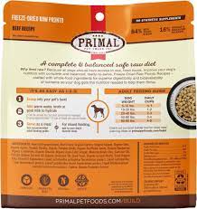 Primal Pronto Complete Freeze-Dried Raw  Recipe