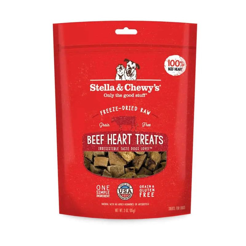 Stella & Chewy 100%  Freeze Dried Beef Hearts MAD IN USA