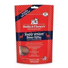 Stella & Chewy Freeze Dried Raw Dinner Patty Venison Blend for Dogs