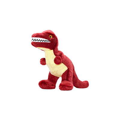 Fluff & Tuff Tiny the T-Rex- durable plush toy for dogs