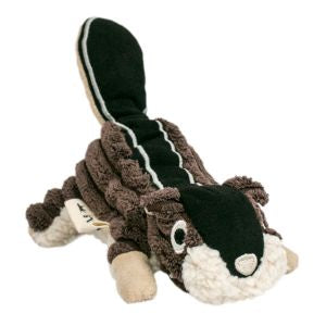 Tall Tails Plush Squeaker Chipmunk Dog Toy (5 in)