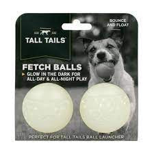 Tall Tails Glow-In-The-Dark Balls (2 pack) for Dogs
