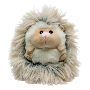Tall Tails Real Feel Fluffy Baby Hedgehog with Squeaker for Dogs
