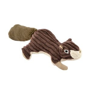 Tall Tails Plush Squirrel with Squeaker Dog Toy
