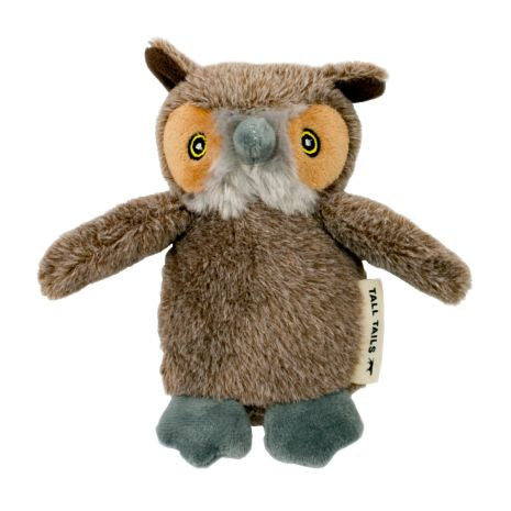 Tall Tails Plush Owl toy for dogs
