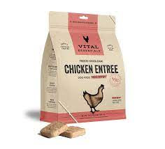 Vital Essentials Freeze-Dried Raw MINI Patties Chicken Entree for Dogs 14.0 oz.