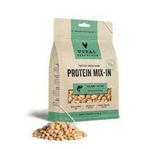 Vital Essentials Freeze dried Raw Protein Mix-In (Topper) Salmon Recipe for Dogs