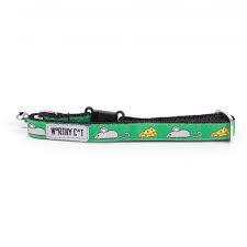 WD Breakaway Cat Collar - Mouse & Cheese (one size)