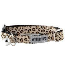WD Breakaway Cat Collar - Cheetah Tan - (one size)
