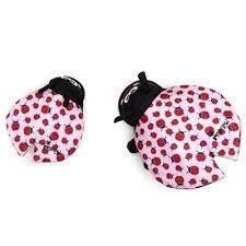 Worthy Dog Lady Bug Durable Dog Toy with Squeaker