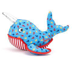 Worthy Dog Narwhal Durable Dog Toy