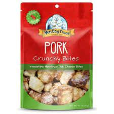 Yeti Dog Chew Pork Bites for Dogs 4 oz.