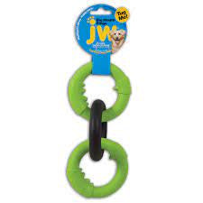 JW Big Mouth Rings- durable chew and tug toy for dogs