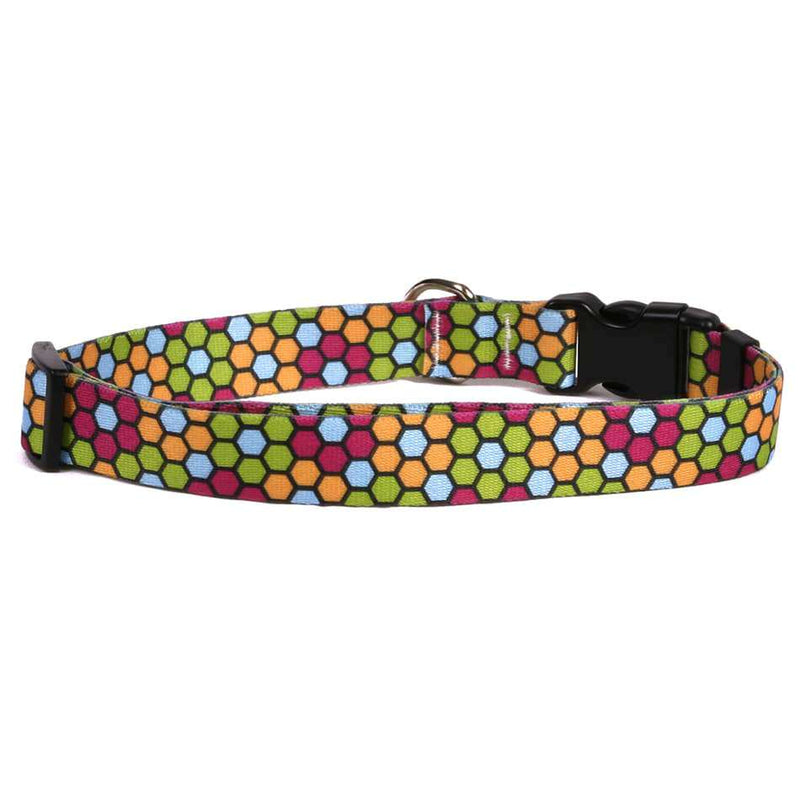 Honeycomb Colors Dog Collar