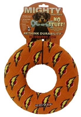 Mighty Ring Squeak (No STUFFING) Toy for Dogs