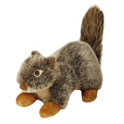 Fluff & Tuff Nuts Squirrel- durable plush toy for dogs