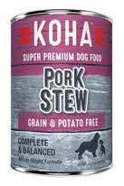 KOHA Grain Free Pork Stew Wet Food for Dogs 12.70 oz