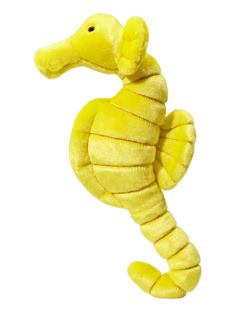Fluff & Tuff Stella Seahorse- durable plush toy for dogs