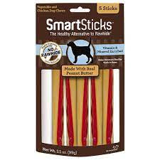 Smartbone SmartSticks for dogs- peanut butter rawhide alternative