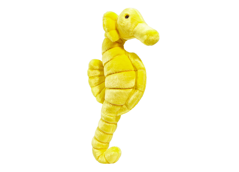 Fluff & Tuff Stella Seahorse- durable plush toy for dogs