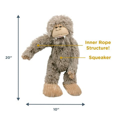 Tall Tails Big Foot- Stuffless Durable Dog Toy
