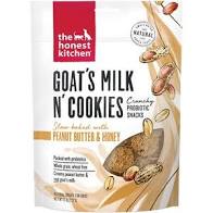 the Honest Kitchen Goat's Milk n' Cookies  for Dogs - MADE IN USA